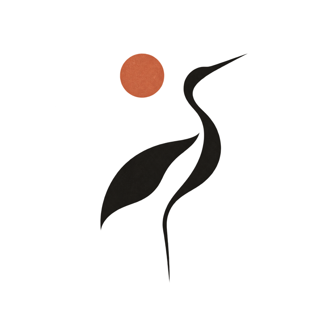 New AI-created illustration, not an archived original Minimalist Brand Design — AI-created example